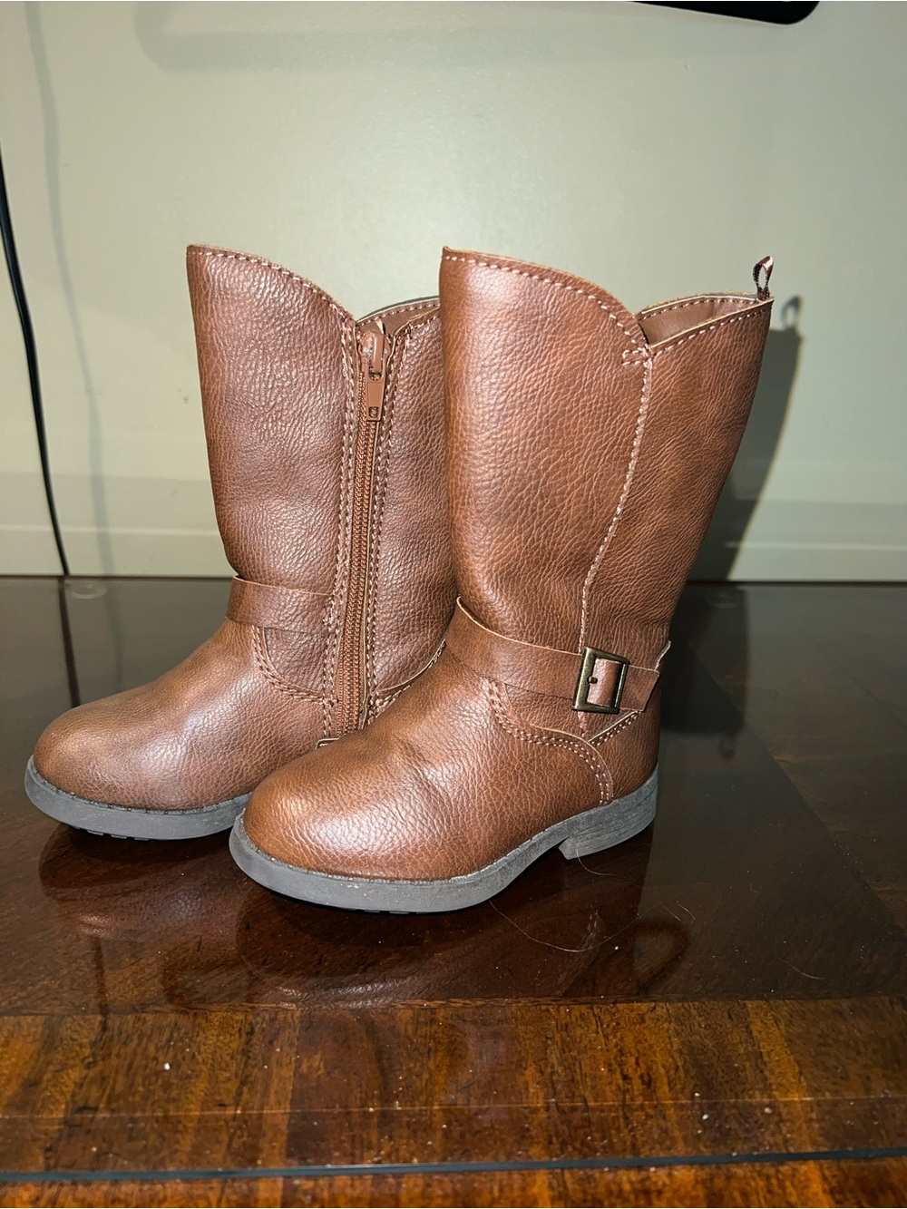 OshKosh B'gosh Brown Kids' Mid-Calf Boots